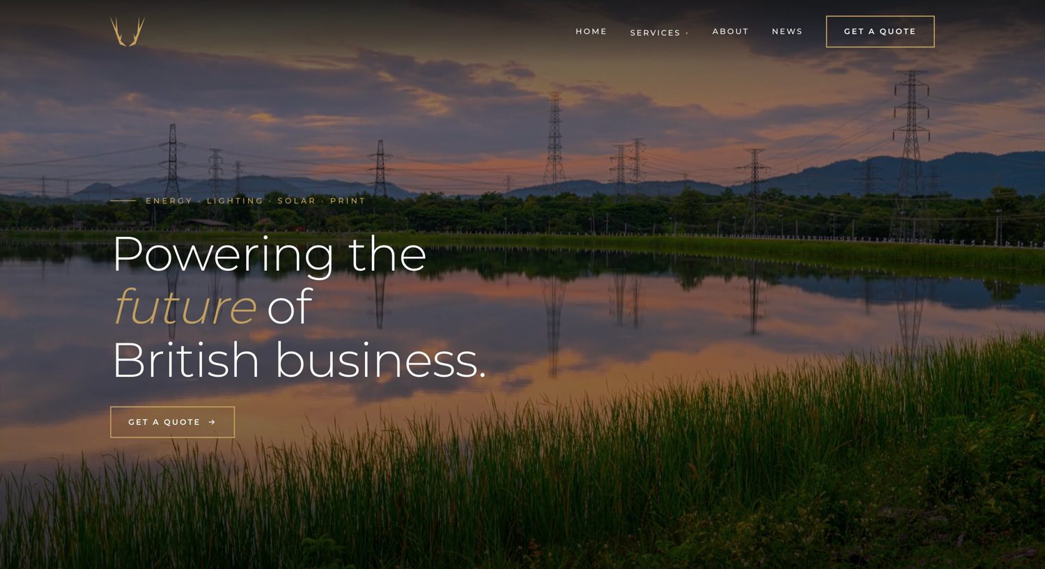 The Rich Energy Systems website